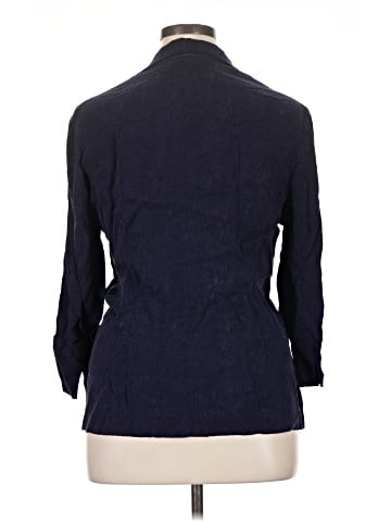Liz Claiborne 3/4 Sleeve Button-Down Shirt (view 2)