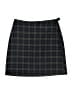 Premise Studio Plaid Gray Casual Skirt Size 8 - photo 1
