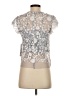 Aqua Silver Sleeveless Blouse Size XS - photo 2