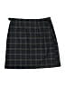 Premise Studio Plaid Gray Casual Skirt Size 8 - photo 2
