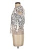 Aqua Silver Sleeveless Blouse Size XS - photo 5