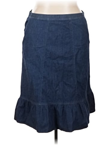 Denim & Co Denim Skirt (view 1)
