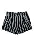 Torrid 100% Polyester Stripes Black Shorts Size 12 Plus - photo 1