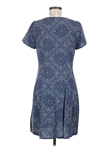 Madewell Shirred Button-Front Mini Dress (view 2)