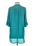 Lush Teal 3/4 Sleeve Blouse Size S - photo 2