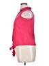 And Pink Sleeveless Button-Down Shirt Size 16 - photo 5