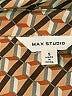 Max Studio 100% Polyester Tweed Brown Long Sleeve Blouse Size S - photo 7