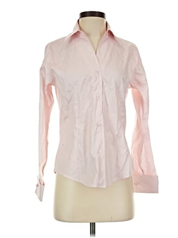Petite Sophisticate Long Sleeve Blouse (view 1)