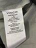 Vince. 100% Silk Silver Short Sleeve Silk Top Size L - photo 8