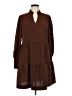 Unbranded 100% Polyester Brown Casual Dress Size M - photo 1