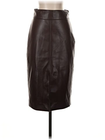 Babaton Faux Leather Skirt (view 1)