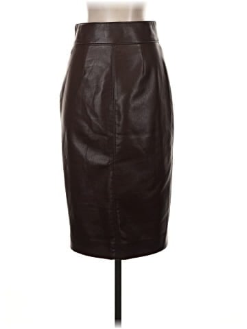 Babaton Faux Leather Skirt (view 2)