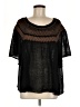 Free People Black Pullover Sweater Size M - photo 1