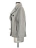 Massimo Dutti Gray Ivory Wool Coat Size XS - photo 5