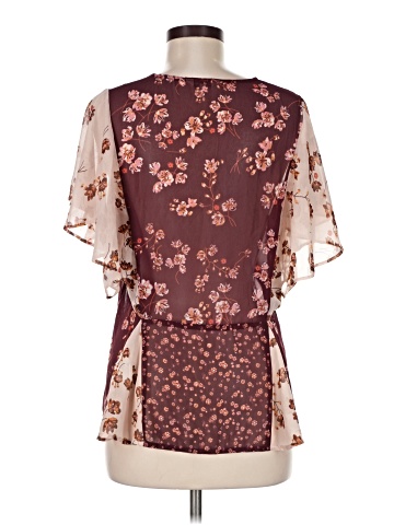 Lucky Brand Short Sleeve Blouse (view 2)