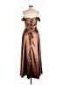 Unbranded Brown Cocktail Dress Size 8 - photo 2