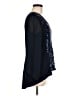 Reba Blue 3/4 Sleeve Blouse Size M - photo 4