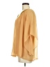 Rose + Olive 100% Polyester Gold 3/4 Sleeve Blouse Size M - photo 5