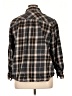 Lands' End 100% Cotton Plaid Gray Long Sleeve Button-Down Shirt Size 1X - photo 2