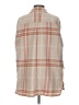 Spell Plaid Tan Sleeveless Button-Down Shirt Size S - photo 2
