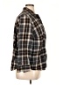 Lands' End 100% Cotton Plaid Gray Long Sleeve Button-Down Shirt Size 1X - photo 4