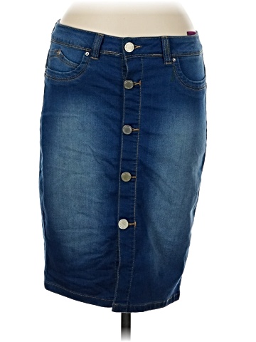 YMI Denim Skirt (view 1)