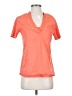 Assorted Brands 100% Cotton Orange Short Sleeve Blouse Size S - photo 1