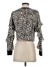 Alice + Olivia Ivory Long Sleeve Blouse Size S - photo 2