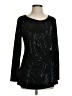 Clara Sun Woo Black Long Sleeve Top Size S - photo 1
