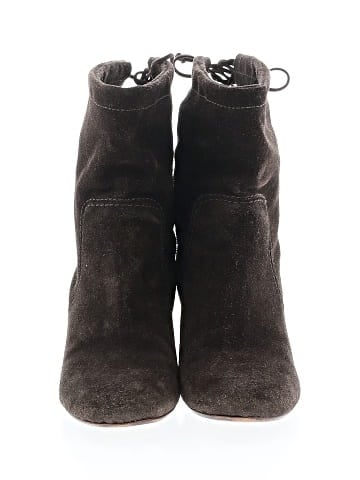 Madewell The Neva Foldover Boot in Suede (view 2)