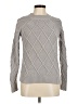 Ann Taylor LOFT Argyle Gray Pullover Sweater Size M - photo 1