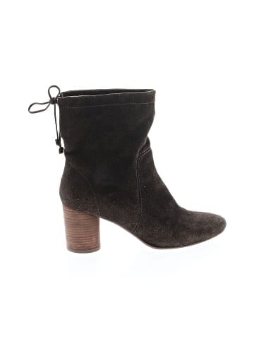 Madewell The Neva Foldover Boot in Suede (view 1)