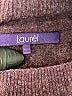 Laurel Gray Purple Wool Pullover Sweater Size 4 - photo 7