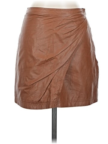 Free People Faux Leather Skirt (view 1)