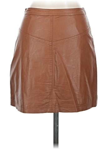 Free People Faux Leather Skirt (view 2)