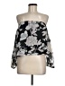 LUCCA 100% Polyester Black Sleeveless Blouse Size M - photo 1