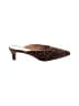Madewell Animal Print Brown Mule/Clog Size 8 - photo 1