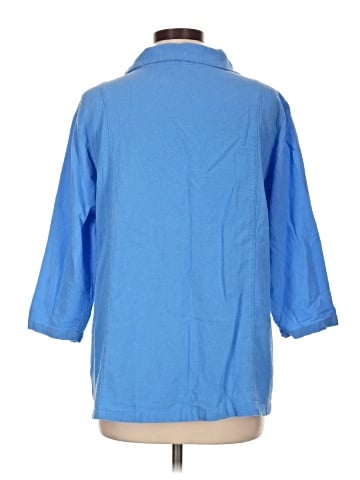 Lulu-B 3/4 Sleeve Button-Down Shirt (view 2)