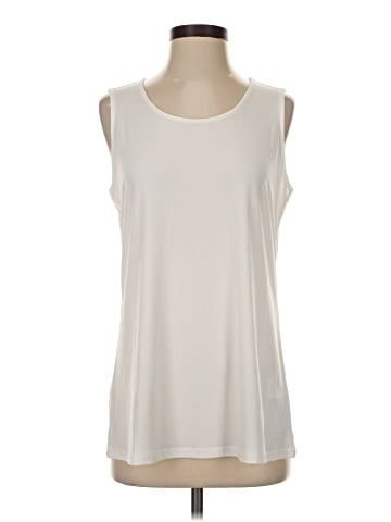 Susan Graver Sleeveless T-Shirt (view 1)