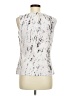 Calvin Klein Silver Sleeveless Blouse Size M - photo 2