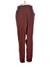 Athleta Solid Burgundy Casual Pants Size 0 - photo 1