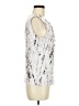 Calvin Klein Silver Sleeveless Blouse Size M - photo 4