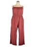 Torrid Stripes Red Jumpsuit Size 2X Plus (2) - photo 1