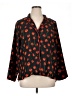 H&M 100% Polyester Red 3/4 Sleeve Blouse Size 14 - photo 1