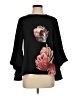 Ted Baker London 100% Polyester Black 3/4 Sleeve Blouse Size 2 (0) - photo 1