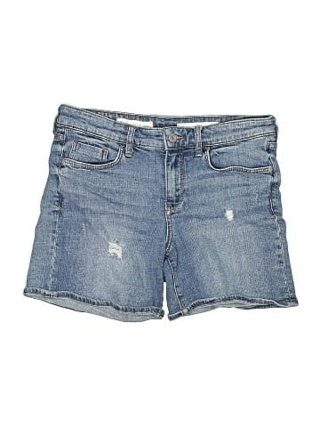 Pilcro and the Letterpress Denim Shorts (view 1)