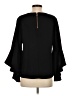 Ted Baker London 100% Polyester Black 3/4 Sleeve Blouse Size 2 (0) - photo 2