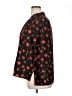 H&M 100% Polyester Red 3/4 Sleeve Blouse Size 14 - photo 5