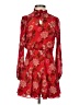 Zara Red Cocktail Dress Size XS - photo 1