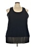 Lane Bryant Black Sleeveless Top Size 26 - 28 Plus - photo 1